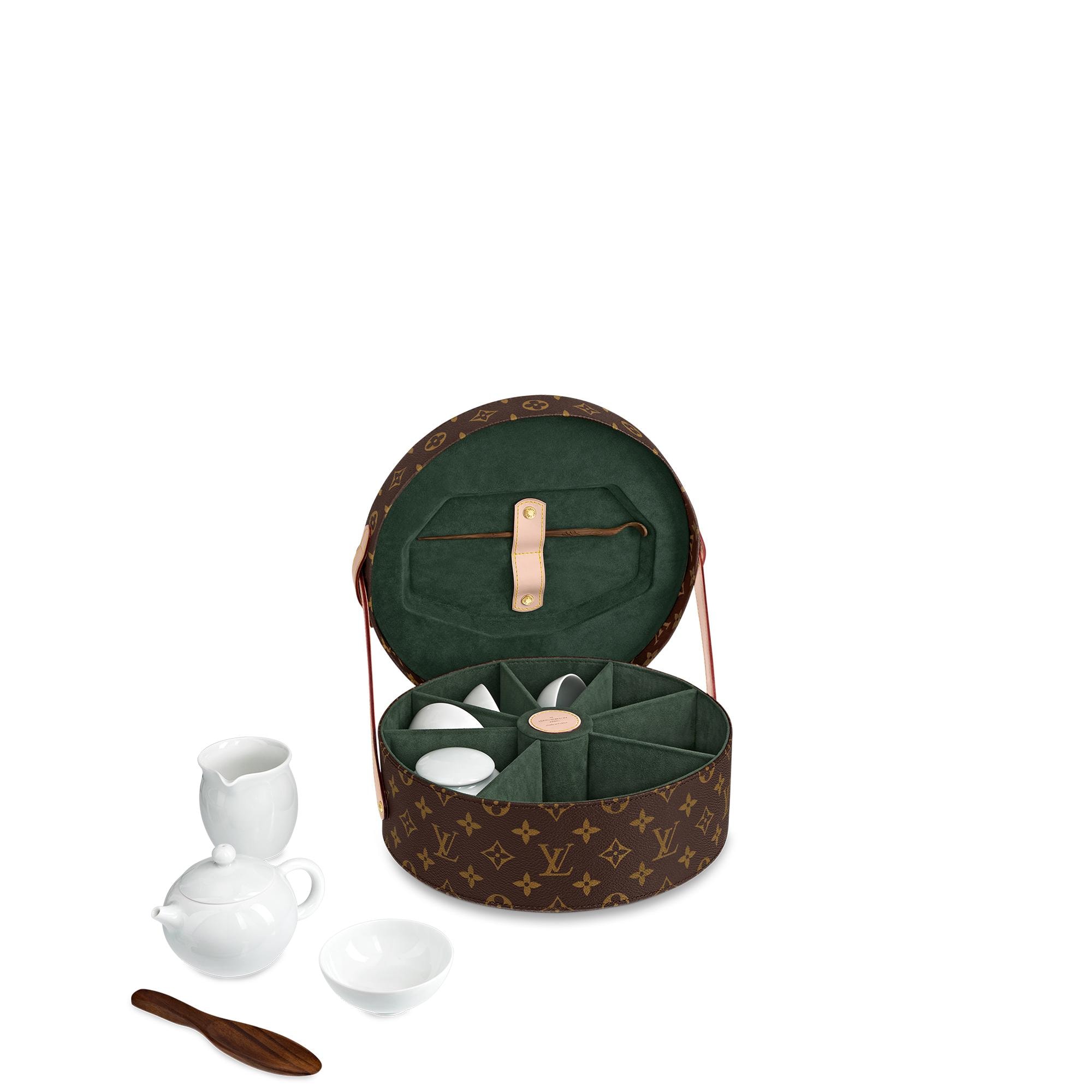 Round Tea Box Monogram Canvas - Hardsided | LOUIS VUITTON